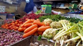 Pasar Dabo, Kecamatan singkep kabupaten Lingga (Foto : Wandy)