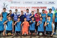 Tim bola voli putra kabupaten Lingga raih juara dua di Kejurda Kepri (Foto : Istimewa)