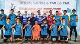Tim bola voli putra kabupaten Lingga raih juara dua di Kejurda Kepri (Foto : Istimewa)