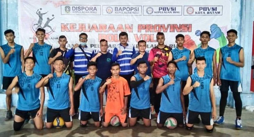  Tim Voli Lingga Raih Juara 2 Kejurda Tingkat Provinsi Kepri