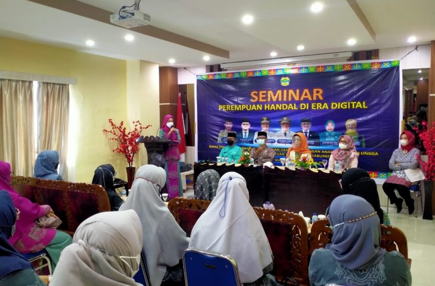  Piswan Lingga Bersama Dinsos Lingga Gelar Seminar Perempuan Handal di Era Digital