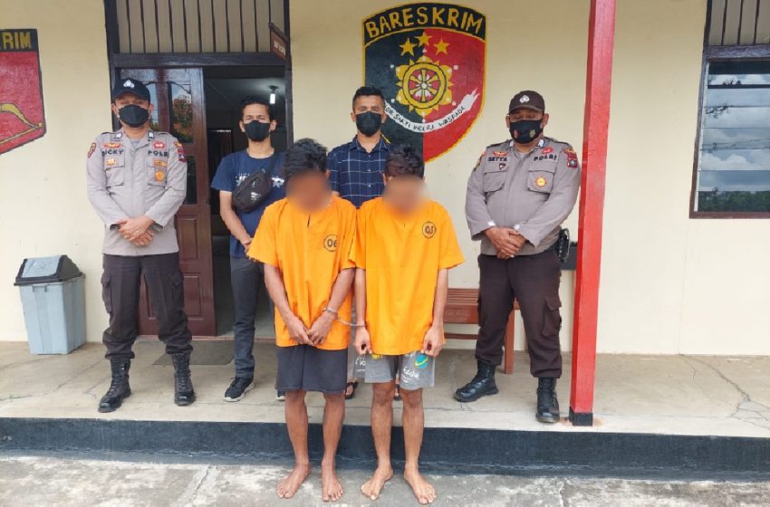  Polisi Bekuk Dua Residivis Pencurian Di Dabo Singkep