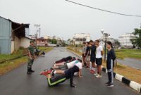 30 Siswa Siswi Kabupaten Lingga Ikuti Pembinaan Fisik dan Mental Dalam Seleksi Prajurit TNI AL (Foto : Wandy)