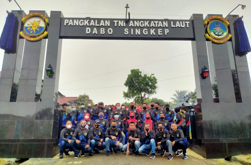  Lanal Dabo Singkep Gelar Family Gathering dan Peresmian Gapura