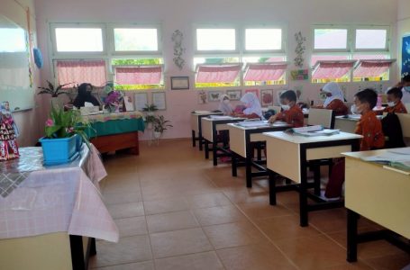 Sekolah di Lingga Terapkan PTM 100 Persen, Prokes di Perketat