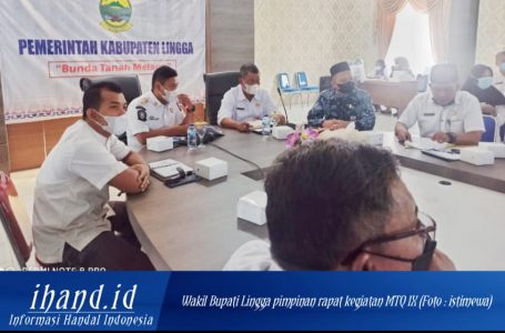 Singkep Pesisir Jadi Tuan Rumah MTQ ke-IX Kab. Lingga