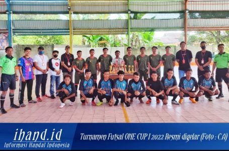 Turnamen Futsal ONE CUP I 2022 Resmi Digelar