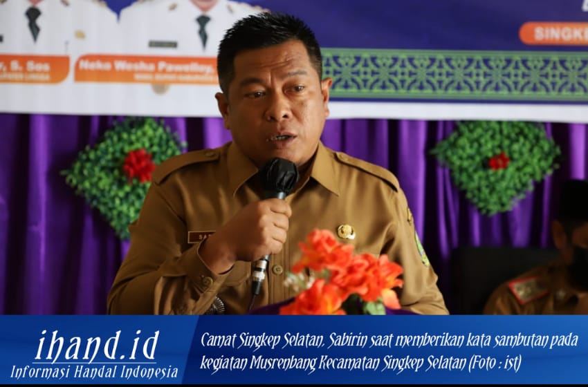  Musrenbang Kecamatan Singkep Selatan, Sabirin: Kita Fokus Pemulihan Ekonomi Pasca Covid-19