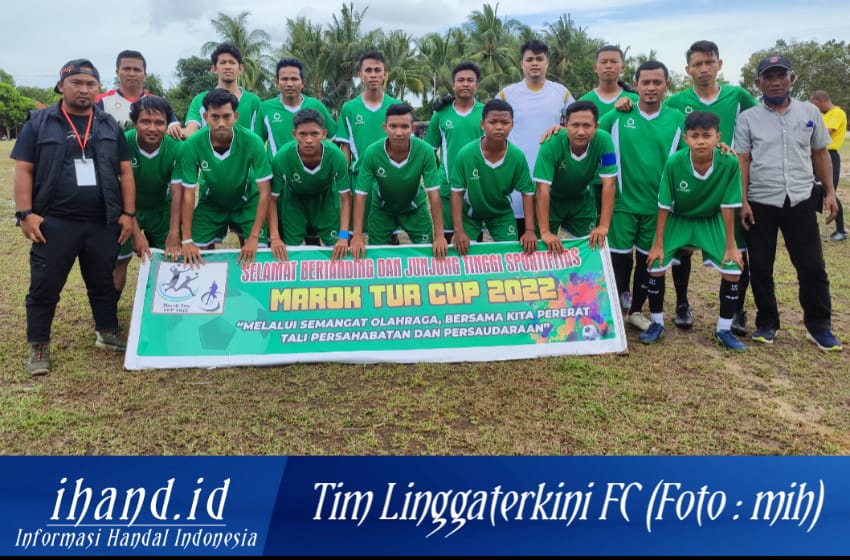  Turnamen Marok Tua Cup 2022, Linggaterkini FC Unggul 1.0 Lawan Marok Tua B