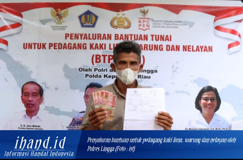  Polres Lingga Rutin Menyalurankan BTPKLWN Kepada Masyarakat