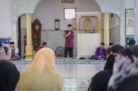 Nizar Respon Pembangunan Jembatan Marok Kecil Saat Safari Ramadhan