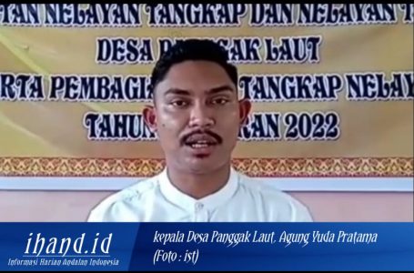 Tingkatkan Produktivitas Nelayan, Pemerintah Desa Panggak Laut Berikan Bantuan dan Pelatihan