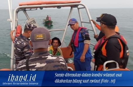 Kabar Baik, Nelayan Yang Sempat Dikabarkan Hilang Kini Sudah Ditemukan Selamat