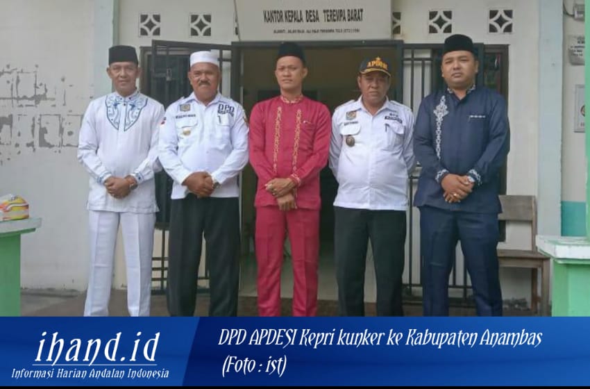  DPD APDESI Kepri Lakukan Kunker ke Dua Desa di Kabupaten Anambas