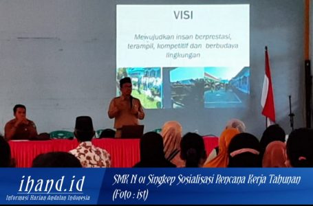 SMK Negeri 01 Singkep Sosialisasi Visi dan Misi Rencana Kerja Tahunan Kepada Orang Tua Siswa Didik Baru