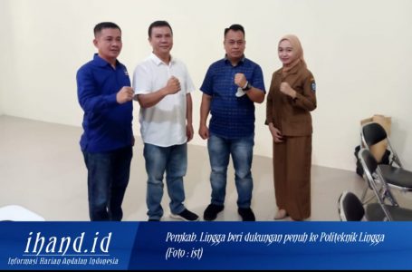 Pemkab. Lingga Berikan Dukungan Penuh untuk Kampus Politeknik Lingga