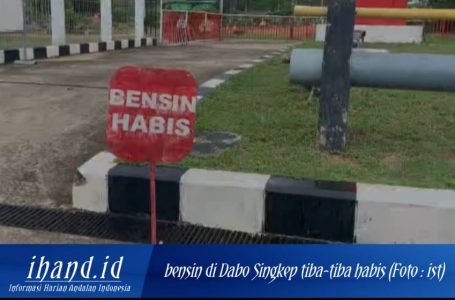 Pemkab Lingga Belum Tahu Sebab Bensin Menghilang