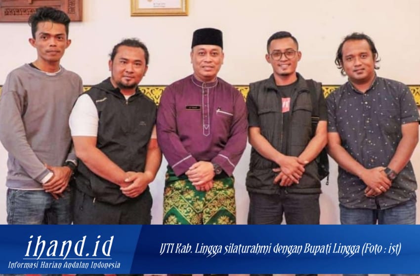  IJTI Lingga Gelar Silaturahmi Dengan Bupati Lingga