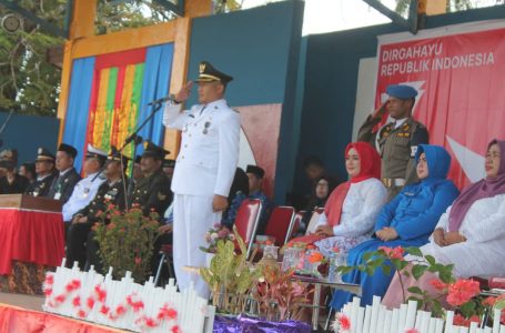 Kec. Senayang Gelar Upacara HUT RI ke-77 Dengan Penuh Khidmat