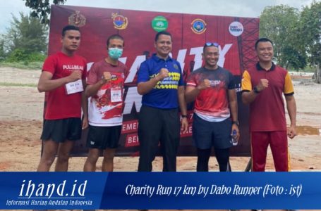 Dabo Runner Bersama Puslatpurmar 9 Dabo Singkep Gelar Lari Santai 17 KM