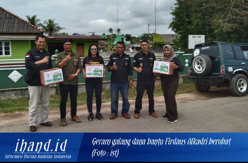  Melawan Kanker Darah, GERAM Lingga Kepri Bersatu Galang Dana Bantu Firdaus AlKadri