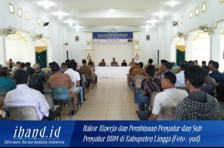 Rakor Kinerja Penyalur dan Sub Penyalur BBM Tegang, Kepala dan Perwakilan DKP Provinsi Tidak Hadir