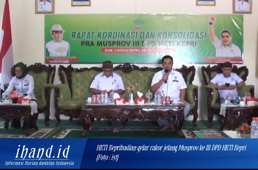  HKTI Kepri Gelar Rakor Jelang Musprov ke III DPD HKTI Kepri