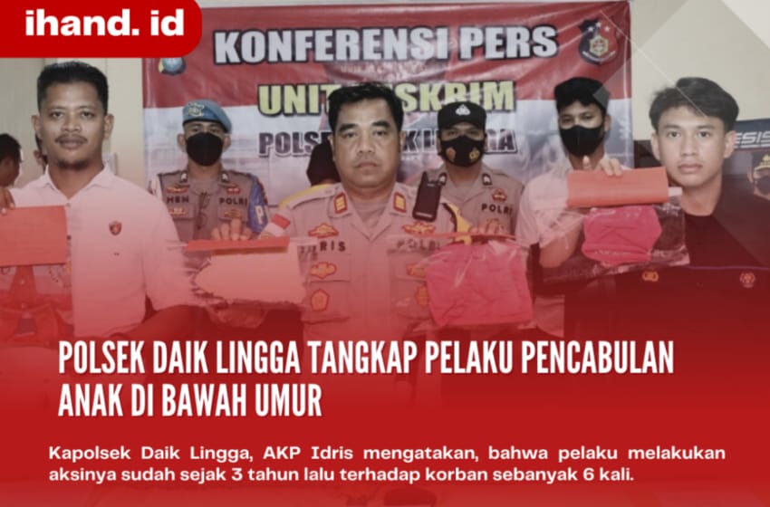  Polisi Ringkus Pelaku Pencabulan Anak Di Bawah Umur