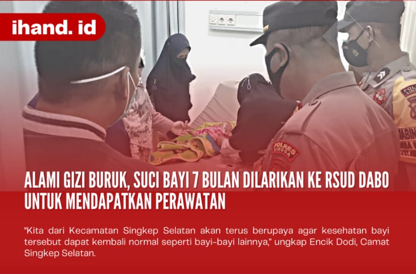  Alami Gizi Buruk, Suci Bayi 7 Bulan Dilarikan ke RSUD Dabo