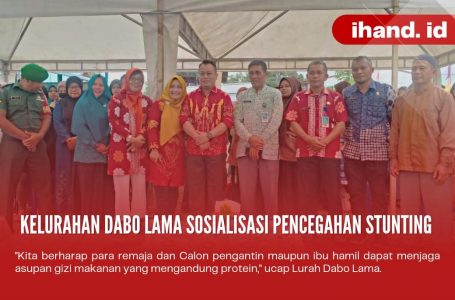 Kelurahan Dabo Lama Sosialisasi Pencegahan Stunting