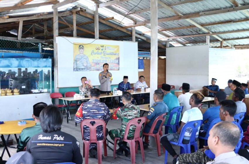  Melalui Curhat Kamtibmas, Kapolres Lingga Hadir di Tengah-tengah Masyarakat