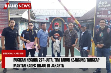 Rugikan Negara 274 Juta, Tim Tabur Kejagung Tangkap Mantan Kades Tinjul di Jakarta