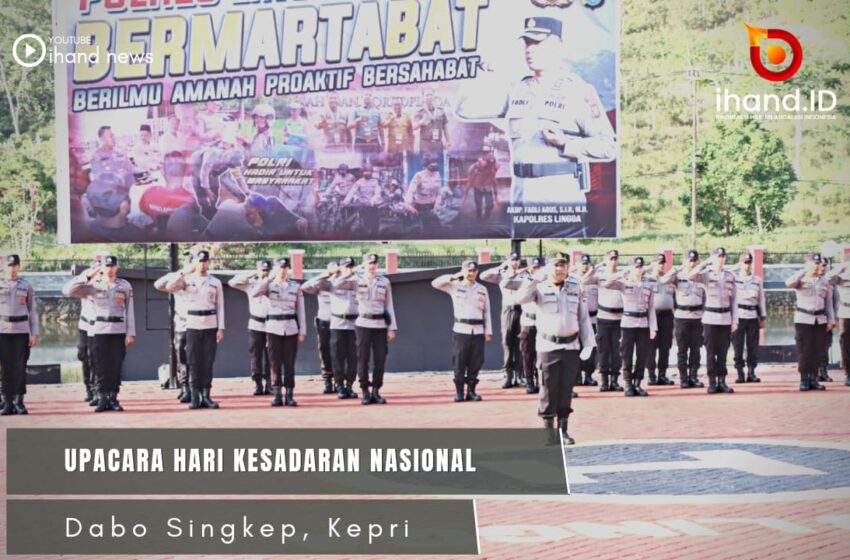  Tingkatkan Kesadaran Nasional Bagi Personil, Polres Lingga Gelar Upacara Hari Kesadaran Nasional