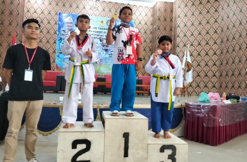  Atlet Lingga Raih Juara Kedua Kejuaraan Taekwondo Ke-4 Pengkot TI Tanjungpinang