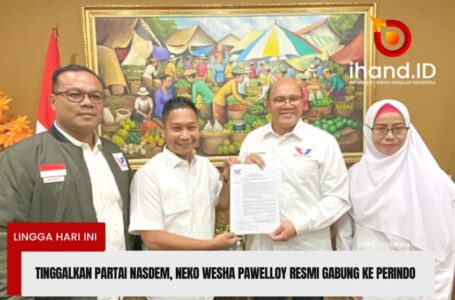 Wakil Bupati Lingga Resmi Bergabung ke Partai Perindo