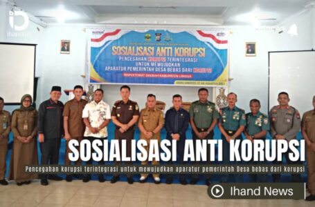 Bupati Nizar Buka Secara Resmi Kegiatan Sosialisasi Anti Korupsi 2023