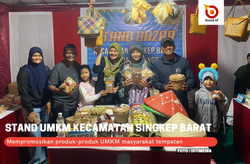  Kec. Singkep Barat Promosi Produk UMKM di Acara Bazar Festival Warisan Bunda Lingga