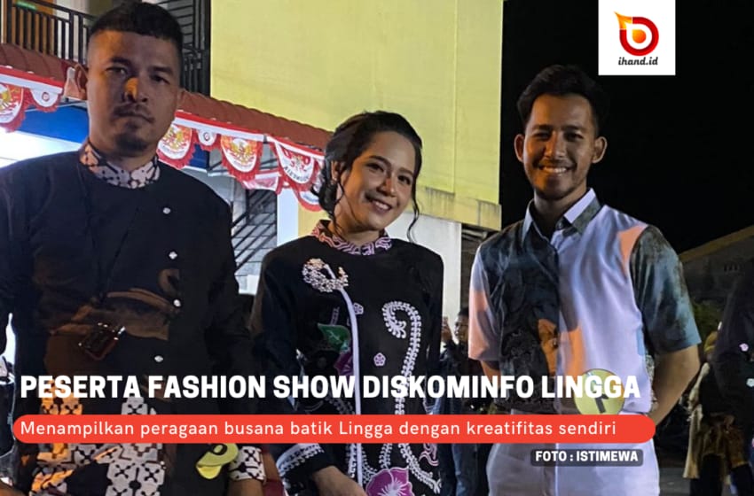  Diskominfo Lingga Ikut Meriahkan Fashion Show Festival Warisan Bunda Dengan Gaya Batik yang Elegan