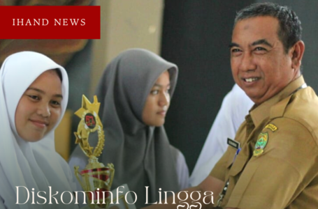 Serahkan Hadiah Lomba, Diskominfo Lingga Apresiasi Lomba Menulis Jurnalistik