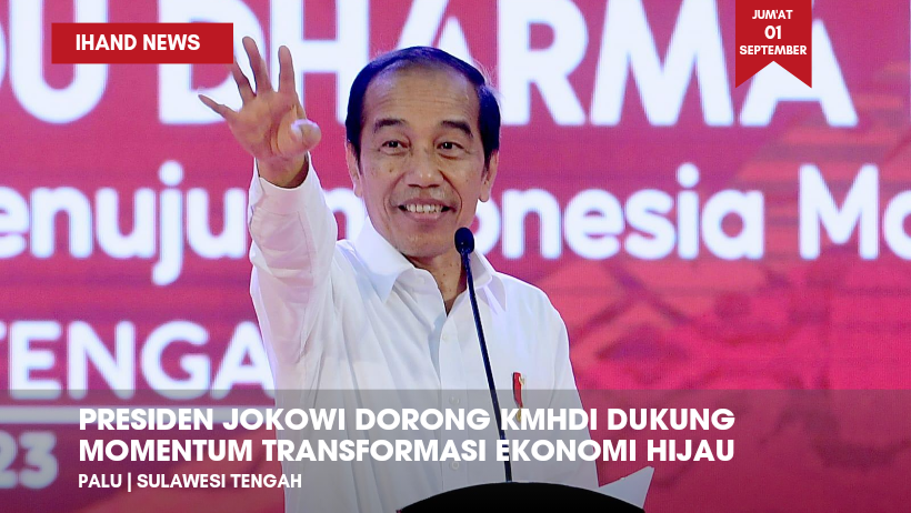  Presiden Jokowi Dorong KMHDI Dukung Momentum Transformasi Ekonomi Hijau di Indonesia