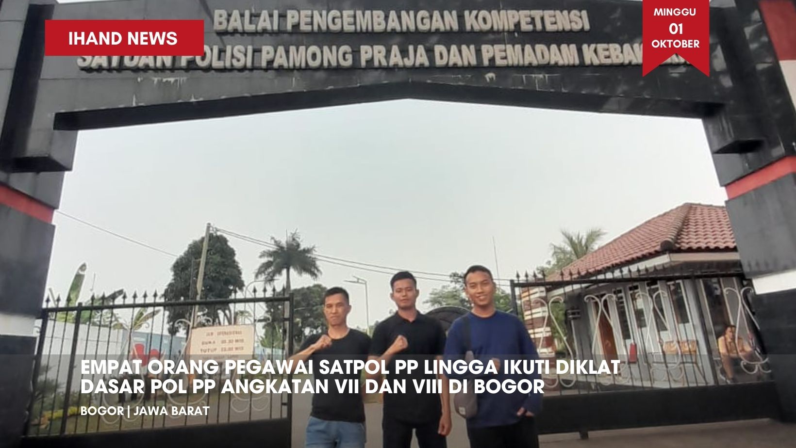  Empat Orang Pegawai Satpol-PP Lingga Ikuti Diklat Dasar Pol-PP Angkatan VII dan VIII di Bogor