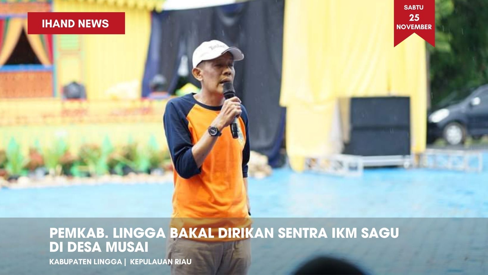  Pemkab. Lingga Bakal Dirikan Sentra IKM Sagu di Desa Musai