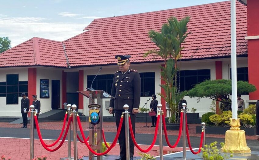  Polres Lingga Laksanakan Upacara Peringatan Hari Sumpah Pemuda ke-95