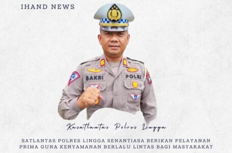 Satlantas Polres Lingga Senantiasa Berikan Pelayanan Prima Guna Kenyamanan Berlalu Lintas Bagi Masyarakat