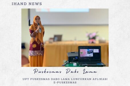 UPT Puskesmas Dabo Lama Luncurkan Aplikasi e-Puskesmas