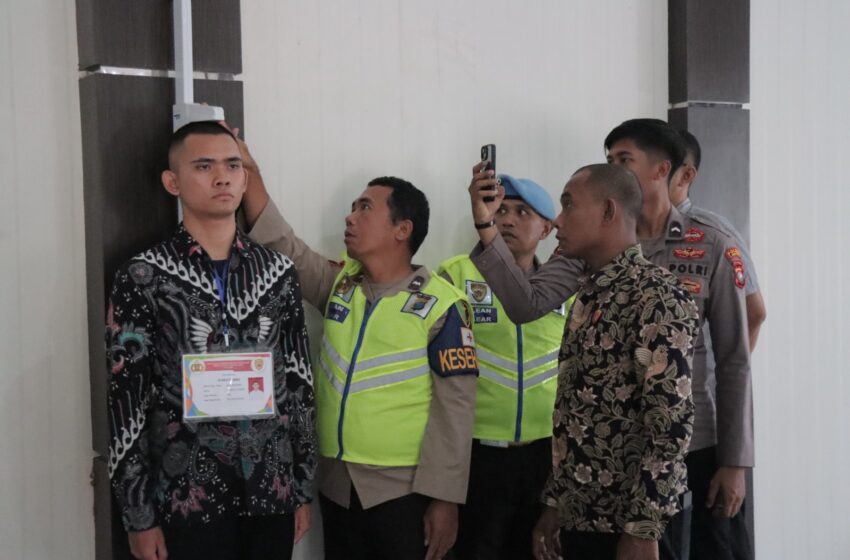  Kapolres Lingga Pimpin Rikmin Awal Penerimaan Calon Anggota Polri 2024