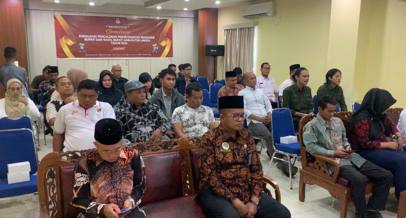  KPU Lingga Sosialisasikan Persyaratan Pencalonan Perseorangan dalam Pilkada 2024