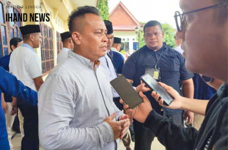 Hadiri Pelantikan 252 Anggota PPS Se-Kabupaten Lingga, Bupati Nizar: Ciptakan Pemilu yang Demokratis