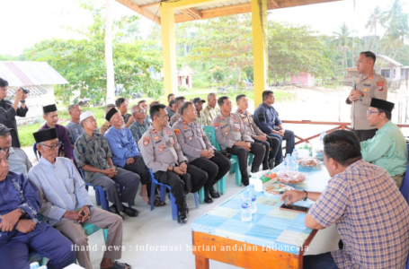 Melalui Curhat Kamtibmas Polres Lingga Serap Berbagai Keluhan Warga