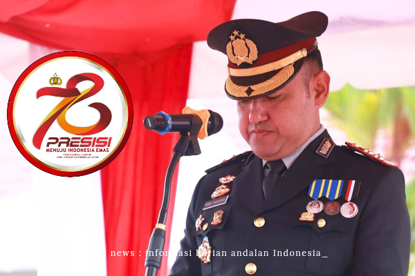  Polres Lingga Gelar Upacara Hari Bhayangkara ke-78: Polri Makin Dipercaya Masyarakat